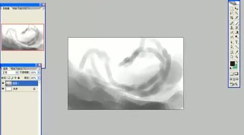 給力氣場宣傳原畫--哪咤鬧海