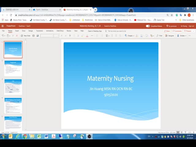 第19節(jié)Maternity&nbsp;Nursing&nbsp;(1)