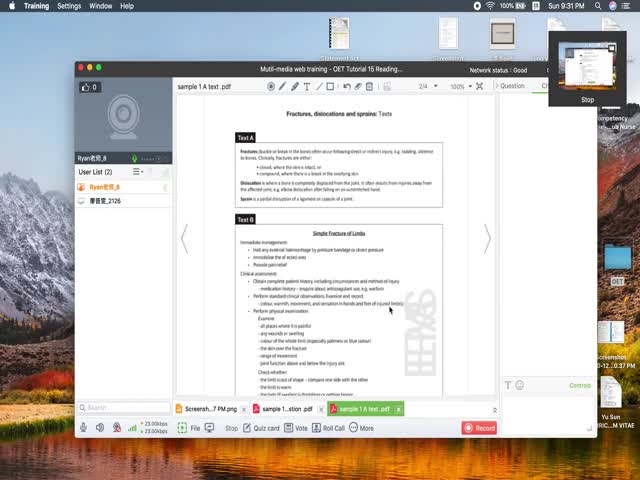 20-21年&nbsp;OET&nbsp;Tutorial13&nbsp;Reading&nbsp;and&nbsp;Writing