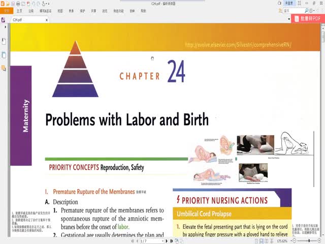 CHAPTER&nbsp;24&nbsp;分娩并發(fā)癥