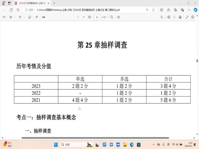 2024少立經(jīng)濟師基礎(chǔ)知識-精講班