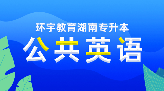 2021湖南專升本——英語